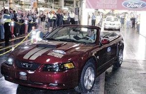 Mustang cabrio GT 40 Aniversario
