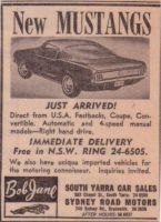 Mustang-australia-Anuncio-periódico