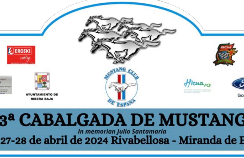 placa rally cabalgada 2024