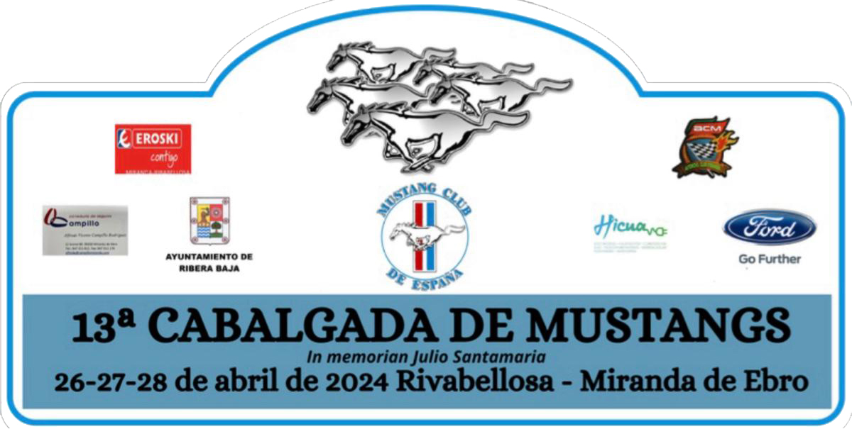 placa rally cabalgada 2024